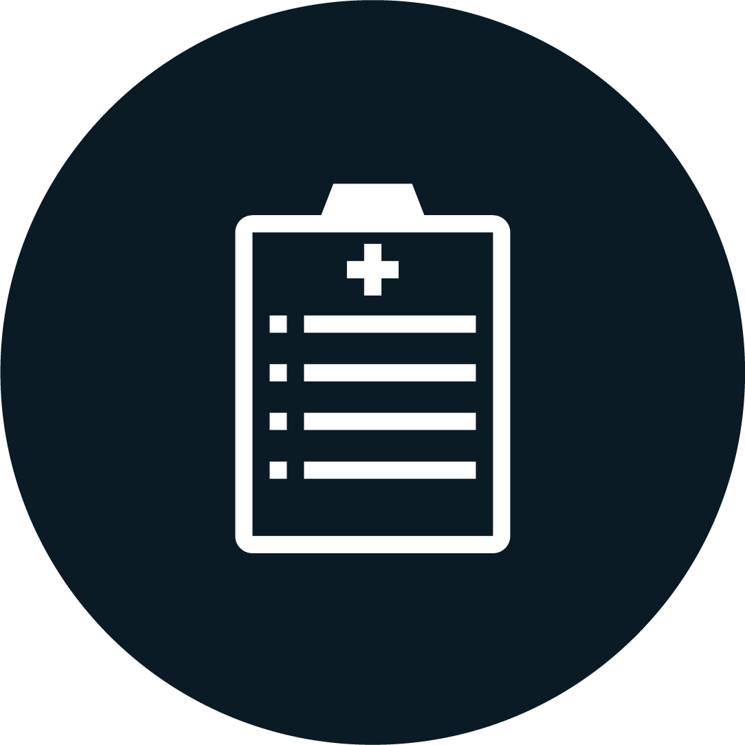 patient and insurance information at the surgical clinic