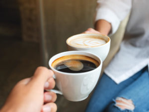 Drinking coffee can make heartburn worse due to caffeine content