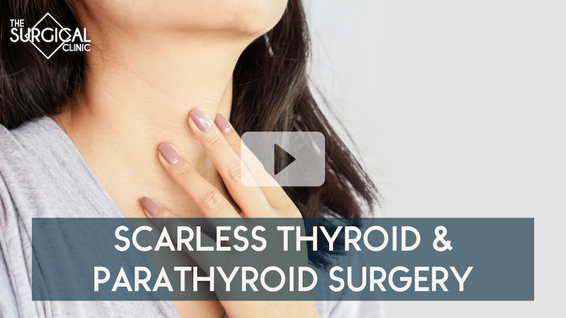 thyroid and parathyroid surgery without scars in nashville