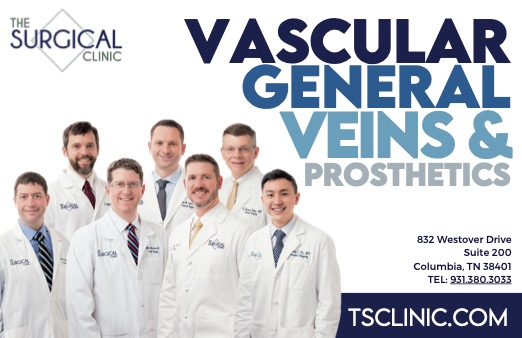 surgeon and vein doctor in columbia tn